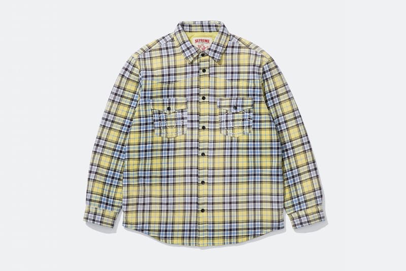 Supreme x True Religion Fall 2025 Collaboration denim jeans release info Leather Trucker Jacket, Puffer Jacket, L/S Shirt, Polo, Zip Up Hooded Sweatshirt, Leather Pant, Cargo Pant, Sweatpant, Earflap 5-Panel, 6-Panel and Beanie