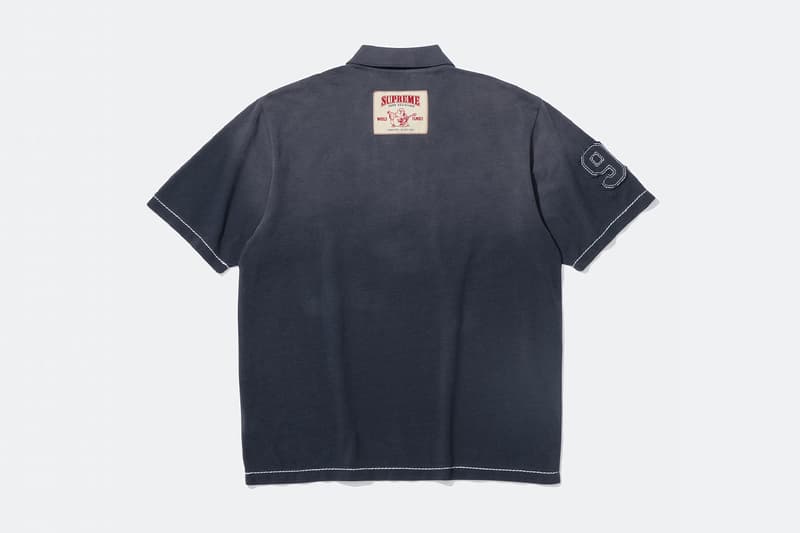 Supreme x True Religion Fall 2025 Collaboration denim jeans release info Leather Trucker Jacket, Puffer Jacket, L/S Shirt, Polo, Zip Up Hooded Sweatshirt, Leather Pant, Cargo Pant, Sweatpant, Earflap 5-Panel, 6-Panel and Beanie