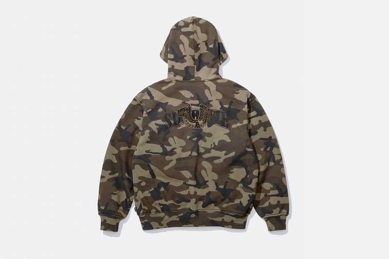 Supreme x True Religion Fall 2025 Collaboration denim jeans release info Leather Trucker Jacket, Puffer Jacket, L/S Shirt, Polo, Zip Up Hooded Sweatshirt, Leather Pant, Cargo Pant, Sweatpant, Earflap 5-Panel, 6-Panel and Beanie