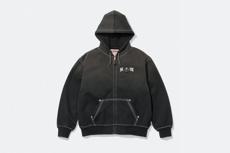 Supreme x True Religion Fall 2025 Collaboration denim jeans release info Leather Trucker Jacket, Puffer Jacket, L/S Shirt, Polo, Zip Up Hooded Sweatshirt, Leather Pant, Cargo Pant, Sweatpant, Earflap 5-Panel, 6-Panel and Beanie