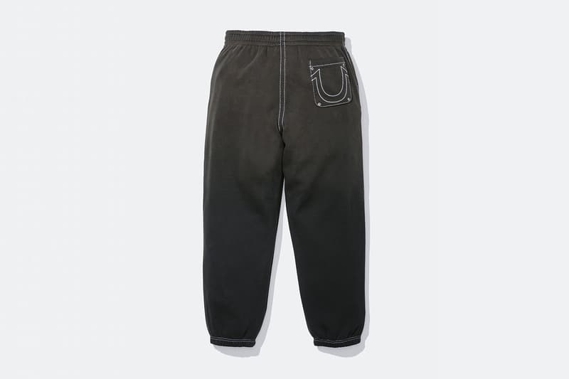 Supreme x True Religion Fall 2025 Collaboration denim jeans release info Leather Trucker Jacket, Puffer Jacket, L/S Shirt, Polo, Zip Up Hooded Sweatshirt, Leather Pant, Cargo Pant, Sweatpant, Earflap 5-Panel, 6-Panel and Beanie