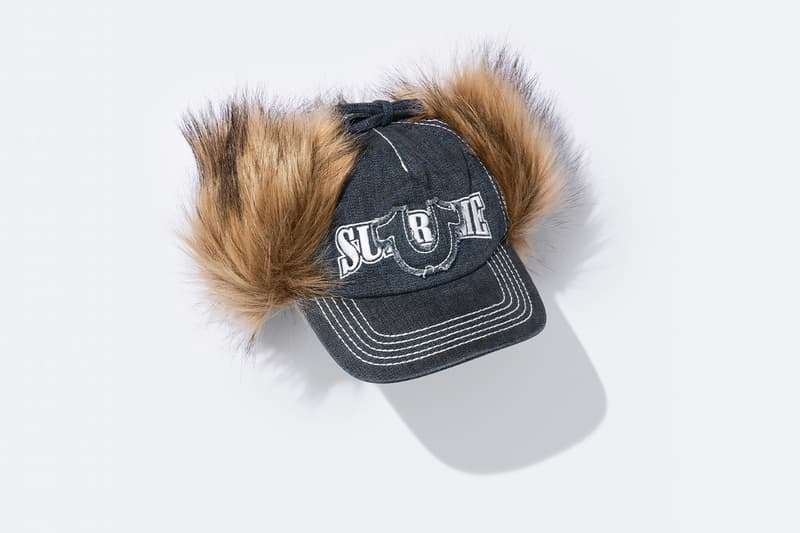 Supreme x True Religion Fall 2025 Collaboration denim jeans release info Leather Trucker Jacket, Puffer Jacket, L/S Shirt, Polo, Zip Up Hooded Sweatshirt, Leather Pant, Cargo Pant, Sweatpant, Earflap 5-Panel, 6-Panel and Beanie