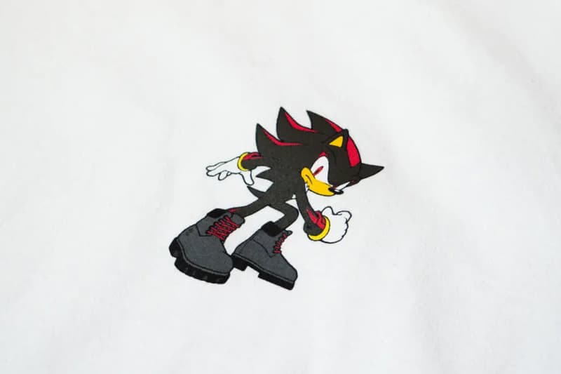 Timberland x SEGA Shadow the Hedgehog Collaboration 6-inch premium waterproof boots apparel black red shibuya tokyo short sleeve long sleeve graphic t-shirt tee