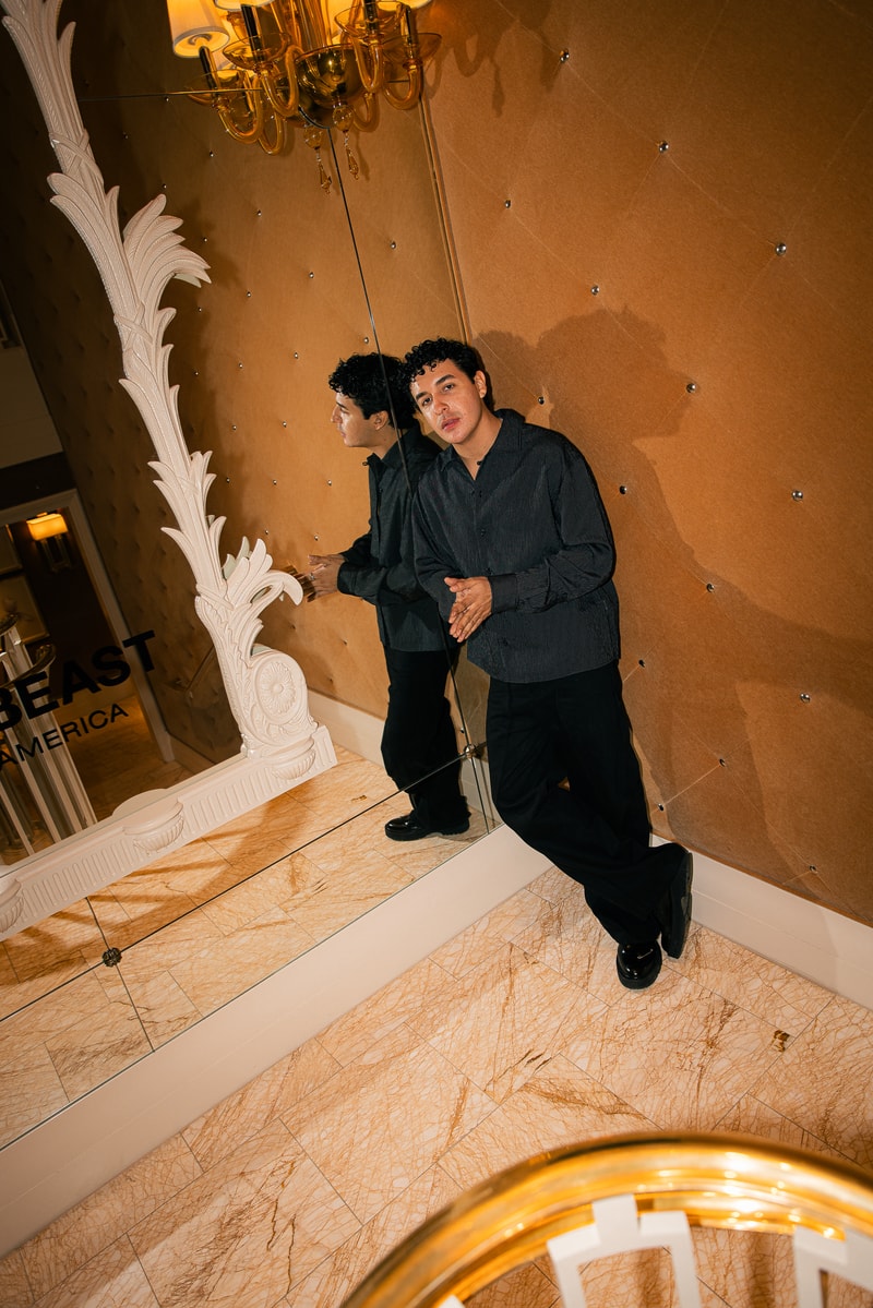 Hypebeast LATAM Interview Suite Las Vegas wynn encore hotel latin Grammys latin mafia aleman fuerza regida arcangel mon laferte nathy peluso trueno nicki nicole ivan cornejo jay wheeler judeline chuwi sofia reyes ovy on the drums lit killah alvaro diaz oscar maydon morat
