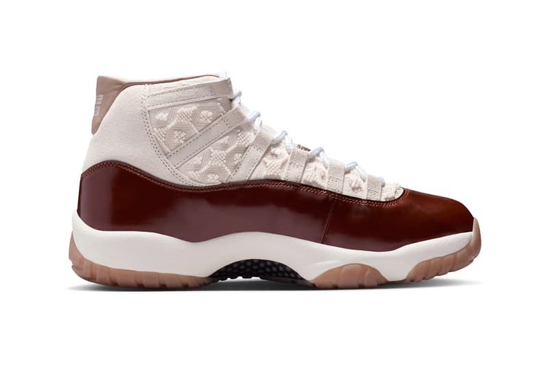 Air Jordan 11 China Gym Red Soft Pearl Red Gum Medium Brown Metallic Gold IM8352-670 Release Info