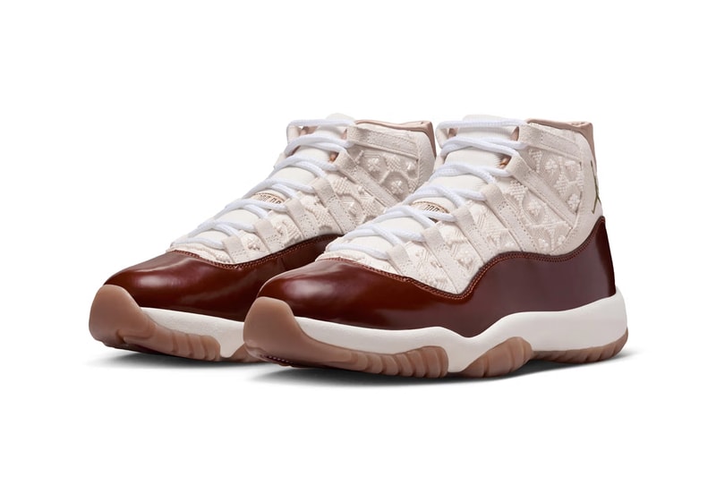 Air Jordan 11 China Gym Red Soft Pearl Red Gum Medium Brown Metallic Gold IM8352-670 Release Info