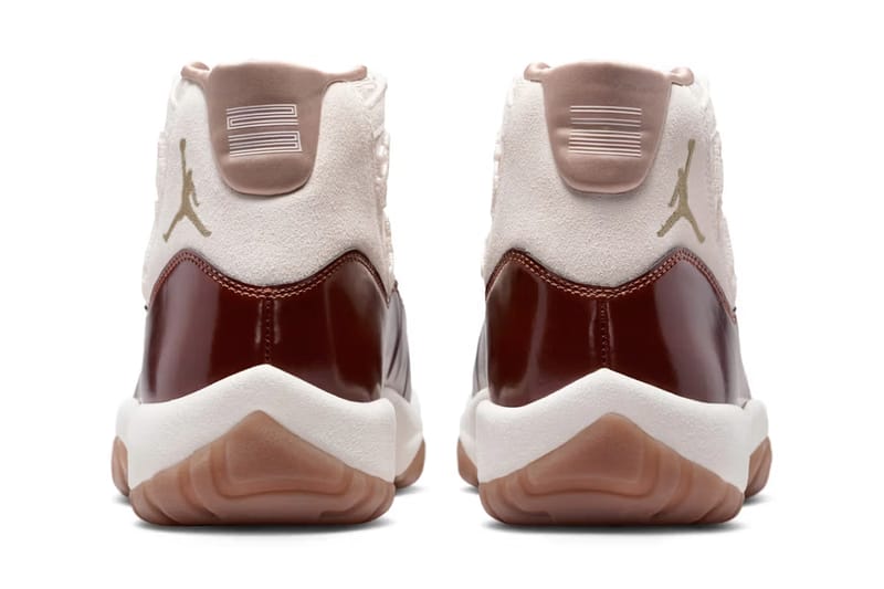 burgundy and gold jordan 11