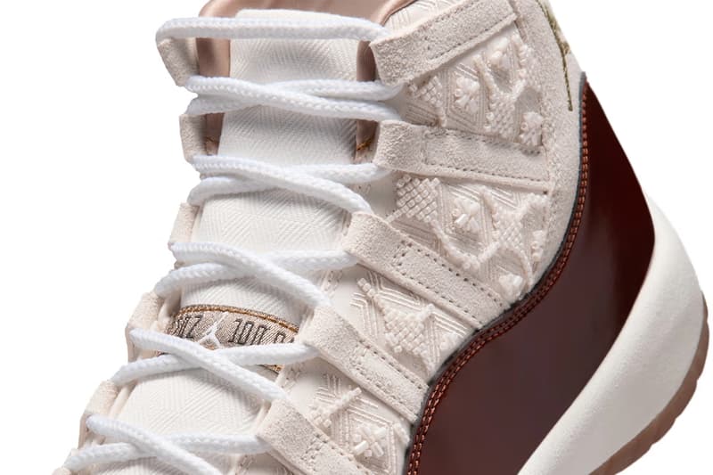 Air Jordan 11 China Gym Red Soft Pearl Red Gum Medium Brown Metallic Gold IM8352-670 Release Info