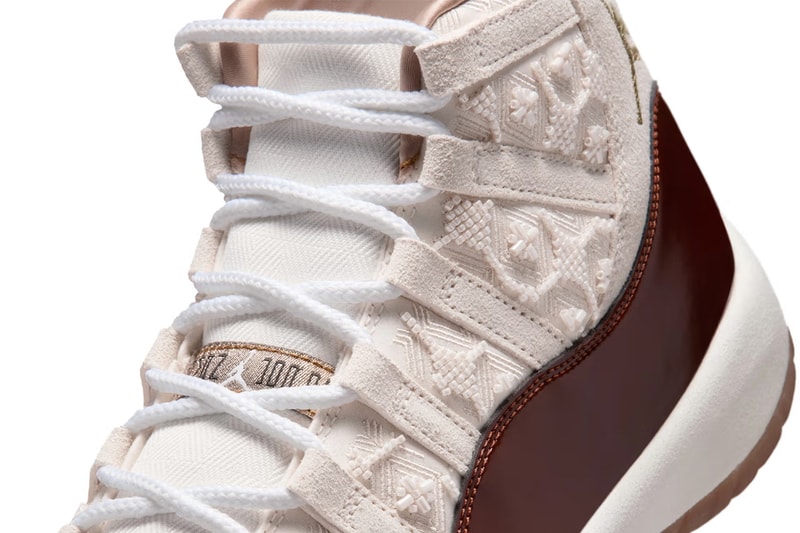 Air Jordan 11 China Gym Red Soft Pearl Red Gum Medium Brown Metallic Gold IM8352-670 Release Info