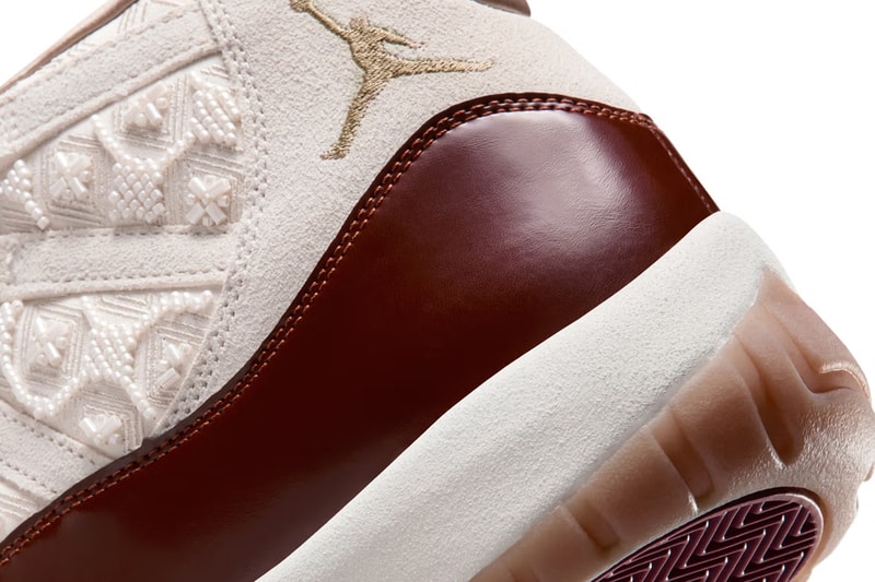 Air Jordan 11 China Gym Red Soft Pearl Red Gum Medium Brown Metallic Gold IM8352-670 Release Info