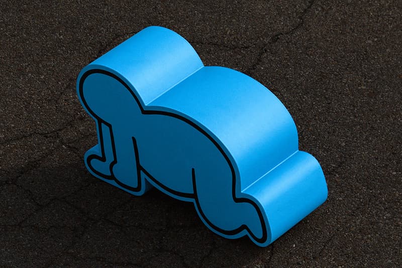 Gufram x Luna Luna Keith Haring Dog Crawling Baby Design Objects