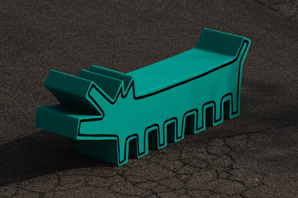 Gufram x Luna Luna Keith Haring Dog Crawling Baby Design Objects