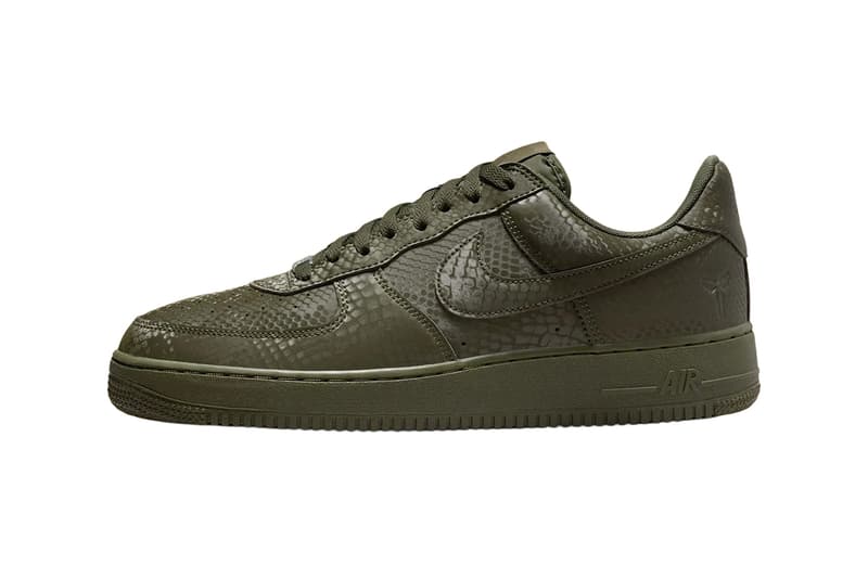 Kobe Bryant Nike Air Force 1 Low Cargo Khaki IB0018-301 Release Info