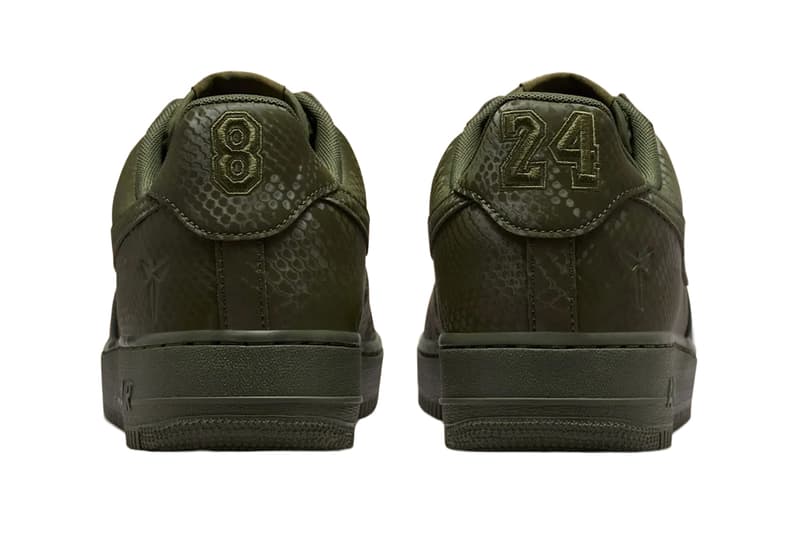 Kobe Bryant Nike Air Force 1 Low Cargo Khaki IB0018-301 Release Info