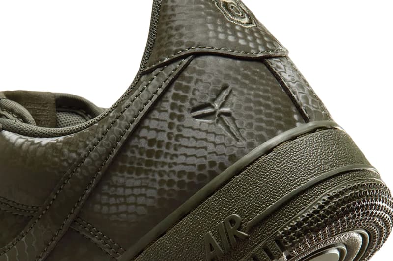 Kobe Bryant Nike Air Force 1 Low Cargo Khaki IB0018-301 Release Info