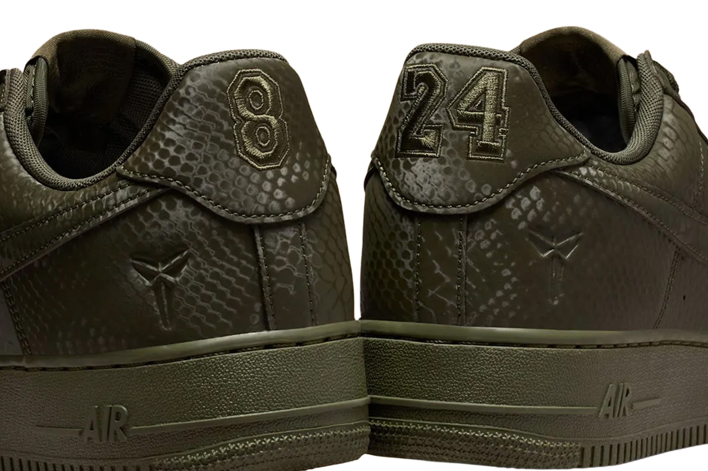 Kobe Bryant Nike Air Force 1 Low Cargo Khaki IB0018-301 Release Info