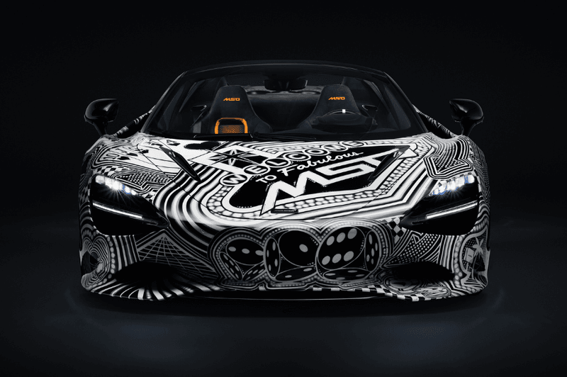McLaren Unveils Bespoke Vegas Inspired 750S ahead of Las Vegas Grand Prix, “Muriwai white” paint, McLaren's Lando Norris and Oscar Piastri, Wynn Hotel in Las Vegas, McLaren Special Operations (MSO)