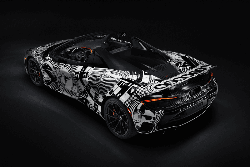 McLaren Unveils Bespoke Vegas Inspired 750S ahead of Las Vegas Grand Prix, “Muriwai white” paint, McLaren's Lando Norris and Oscar Piastri, Wynn Hotel in Las Vegas, McLaren Special Operations (MSO)