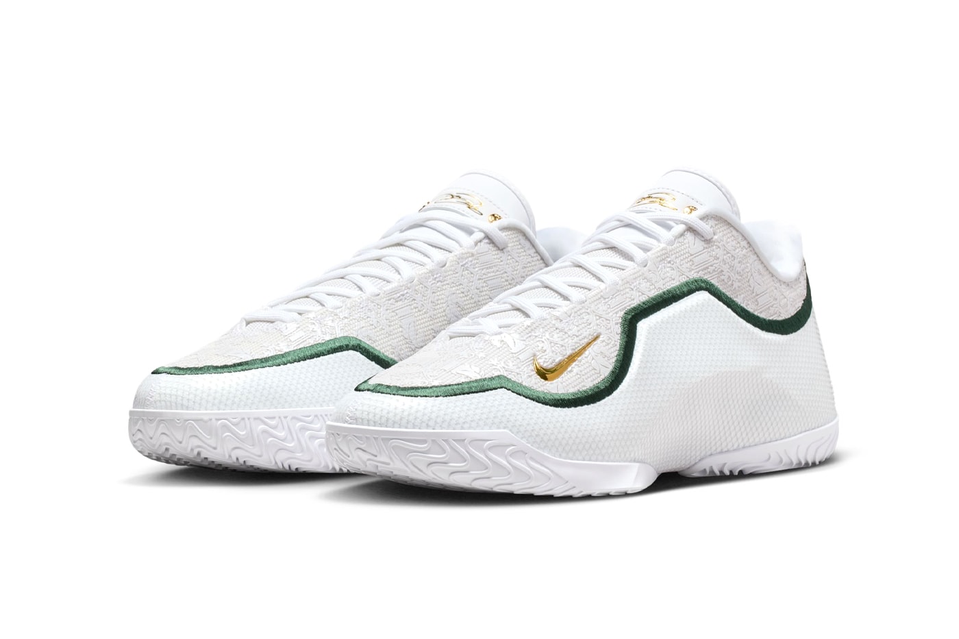 Official Look at the Nike LeBron 23 "From This Point Forward" lebron james HJ5629-101 White/Stadium Green-Light Smoke Grey-Black december 2025 chosen one los angeles lakers nba IB9563-101