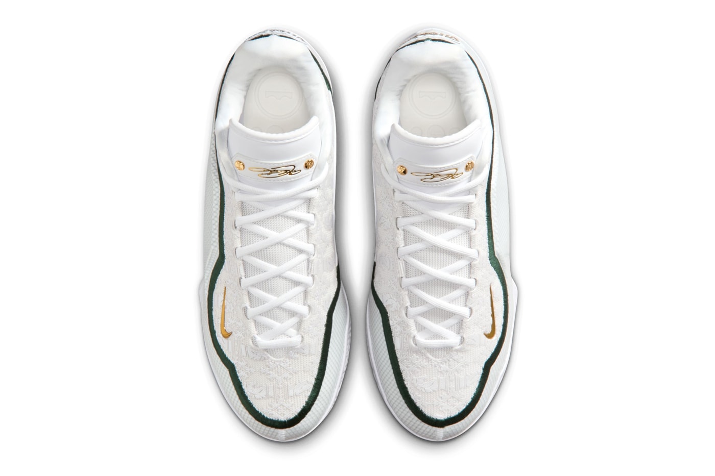 Official Look at the Nike LeBron 23 "From This Point Forward" lebron james HJ5629-101 White/Stadium Green-Light Smoke Grey-Black december 2025 chosen one los angeles lakers nba IB9563-101