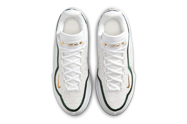 Official Look at the Nike LeBron 23 "From This Point Forward" lebron james HJ5629-101 White/Stadium Green-Light Smoke Grey-Black december 2025 chosen one los angeles lakers nba IB9563-101