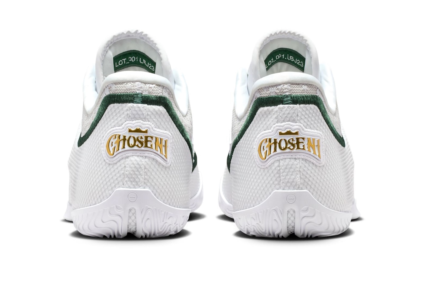 Official Look at the Nike LeBron 23 "From This Point Forward" lebron james HJ5629-101 White/Stadium Green-Light Smoke Grey-Black december 2025 chosen one los angeles lakers nba IB9563-101