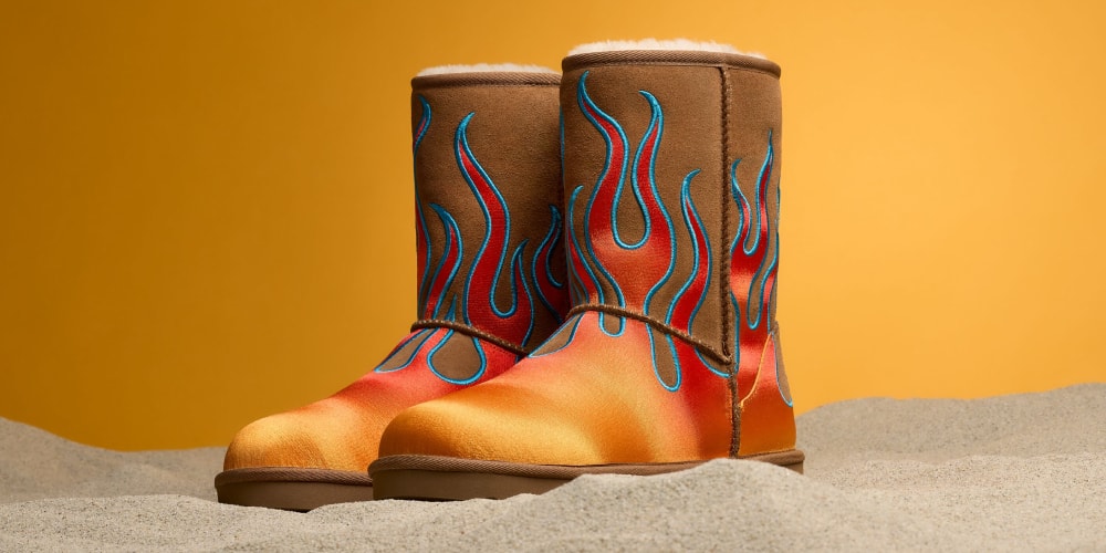 UGG and Jeremy Scott Re-Release Their Iconic Flames Boot