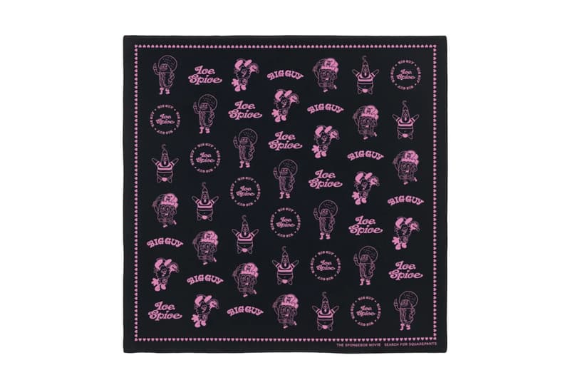 VERDY Teams up With Ice Spice for a Collaborative SpongeBob Collection capsule zip hoodie tee character t-shirt bandana big guy merch collection