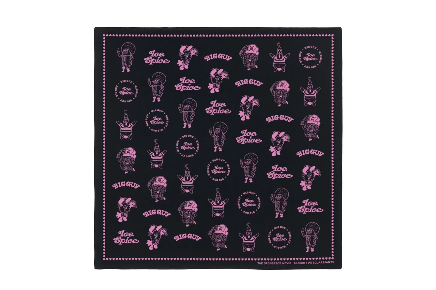 VERDY Teams up With Ice Spice for a Collaborative SpongeBob Collection capsule zip hoodie tee character t-shirt bandana big guy merch collection