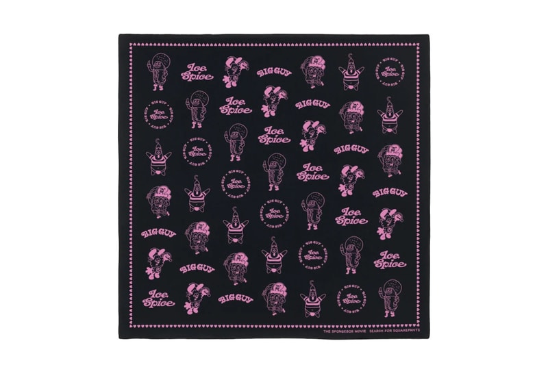 VERDY Teams up With Ice Spice for a Collaborative SpongeBob Collection capsule zip hoodie tee character t-shirt bandana big guy merch collection
