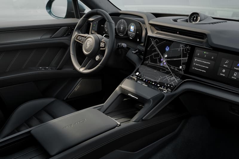 2026 Porsche Cayenne Electric Turbo SUV with Flow Display interior and aero-focused exterior design