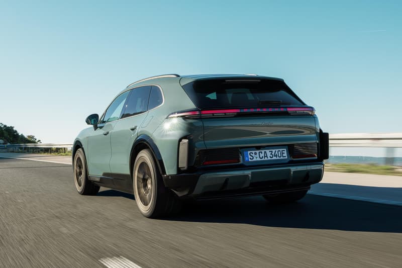 2026 Porsche Cayenne Electric Turbo SUV with Flow Display interior and aero-focused exterior design