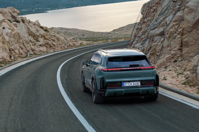 2026 Porsche Cayenne Electric Turbo SUV with Flow Display interior and aero-focused exterior design