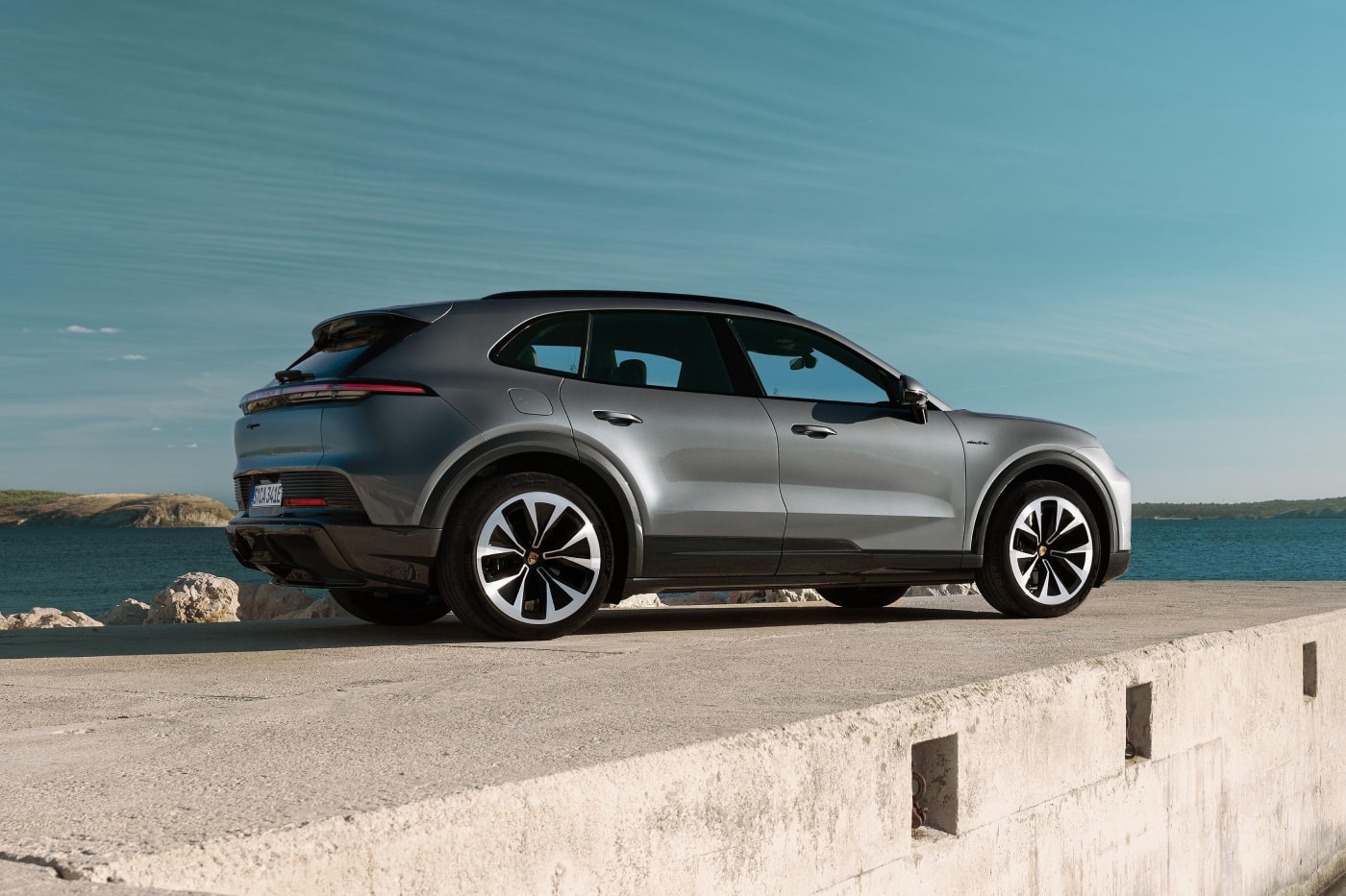 2026 Porsche Cayenne Electric Turbo SUV with Flow Display interior and aero-focused exterior design