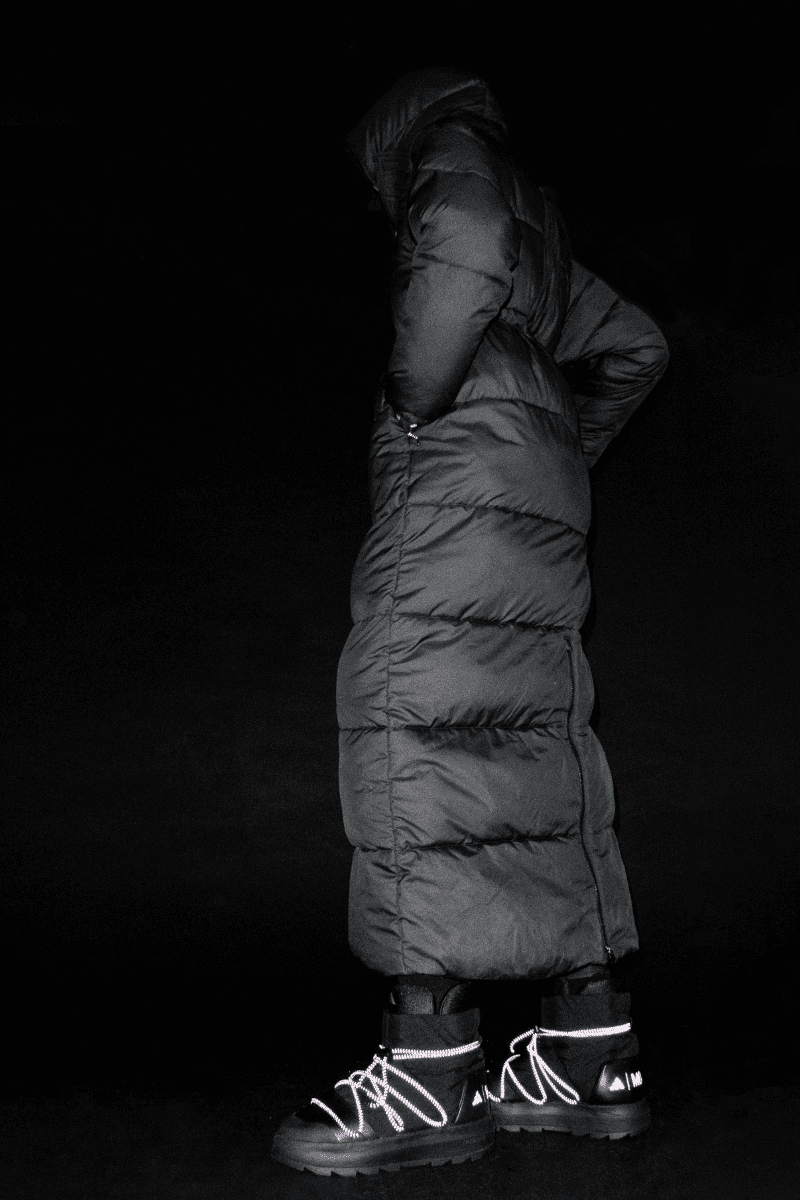 Adidas x Moonboots Have Dropped a Fall / Winter 25 Collection, The campaign was shot by Julien Boudet and modeled by Djibril Cissé and Frida Karlsson, the ‘Moon Boot Ultraboost’ and the ‘Moon Boot ACE’.