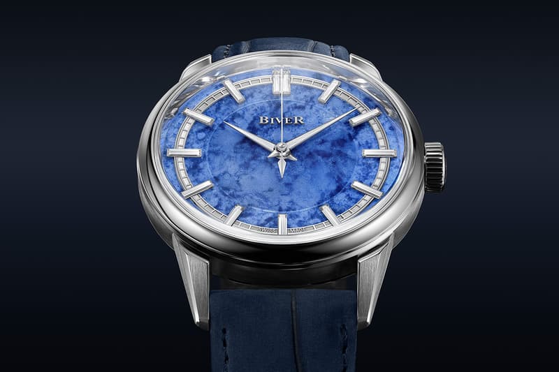 Biver Automatique Collection Dubai Watch Week Info Clous de Paris Two-Tone quartzite diamonds sapphires lavender jade mahogany obsidian Oeil de Fer