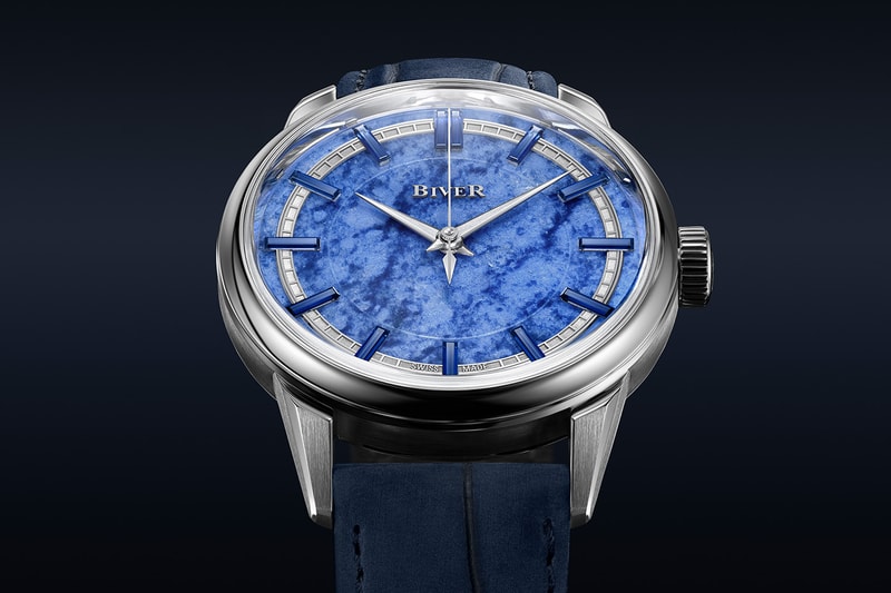 Biver Automatique Collection Dubai Watch Week Info Clous de Paris Two-Tone quartzite diamonds sapphires lavender jade mahogany obsidian Oeil de Fer