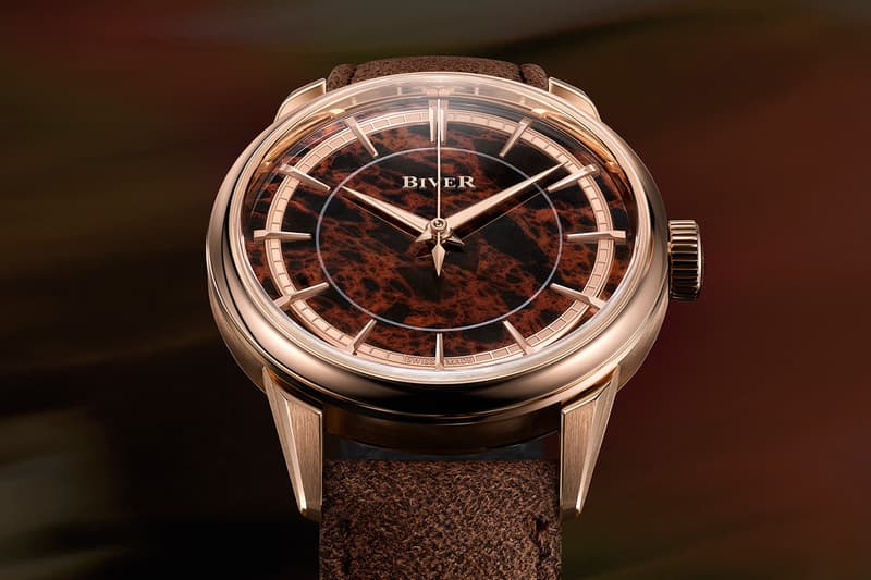 Biver Automatique Collection Dubai Watch Week Info Clous de Paris Two-Tone quartzite diamonds sapphires lavender jade mahogany obsidian Oeil de Fer