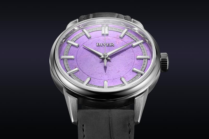 Biver Automatique Collection Dubai Watch Week Info Clous de Paris Two-Tone quartzite diamonds sapphires lavender jade mahogany obsidian Oeil de Fer