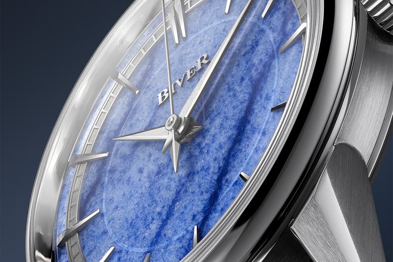 Biver Automatique Collection Dubai Watch Week Info Clous de Paris Two-Tone quartzite diamonds sapphires lavender jade mahogany obsidian Oeil de Fer