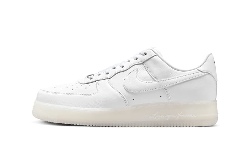 NOCTA x Nike Air Force 1 Low Love You Forever "White/Cobalt Tint" To Release Next Year drake CZ8065-101 White/Cobalt Tint/Metallic Silver