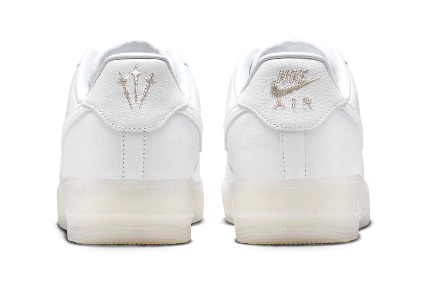 NOCTA x Nike Air Force 1 Low Love You Forever "White/Cobalt Tint" To Release Next Year drake CZ8065-101 White/Cobalt Tint/Metallic Silver