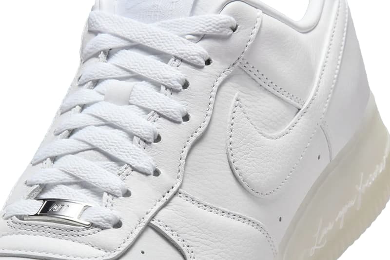 NOCTA x Nike Air Force 1 Low Love You Forever "White/Cobalt Tint" To Release Next Year drake CZ8065-101 White/Cobalt Tint/Metallic Silver
