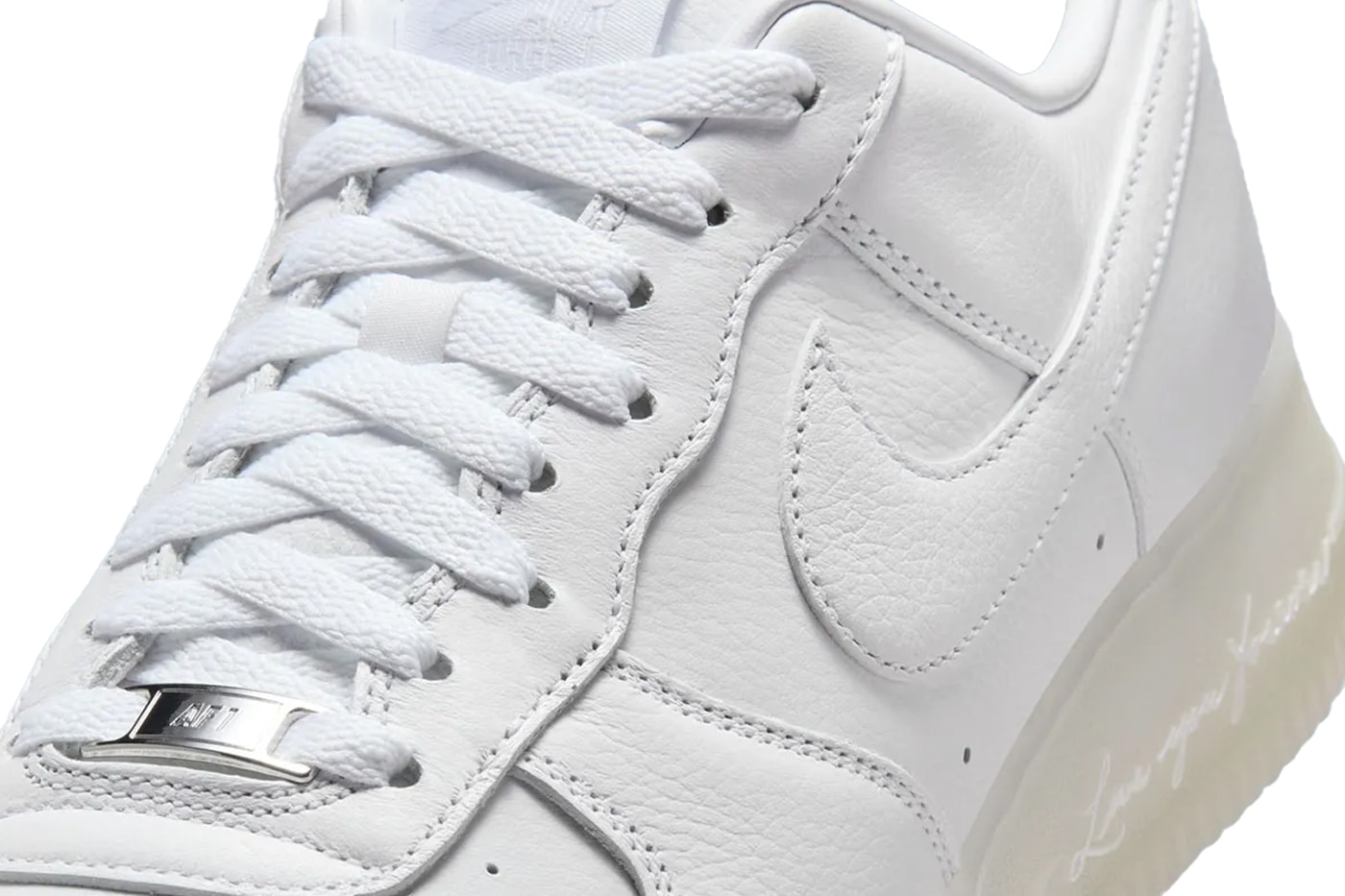 NOCTA x Nike Air Force 1 Low Love You Forever "White/Cobalt Tint" To Release Next Year drake CZ8065-101 White/Cobalt Tint/Metallic Silver