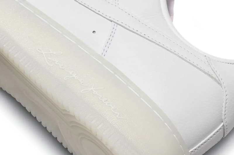 NOCTA x Nike Air Force 1 Low Love You Forever "White/Cobalt Tint" To Release Next Year drake CZ8065-101 White/Cobalt Tint/Metallic Silver