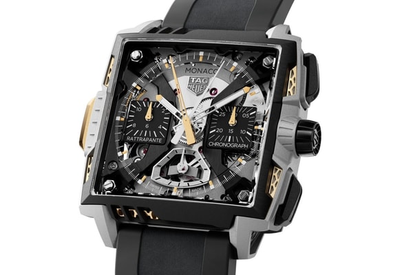 TAG Heuer Monaco Split-Seconds Chronograph Air 1 Release Info Dubai Watch Week 2025