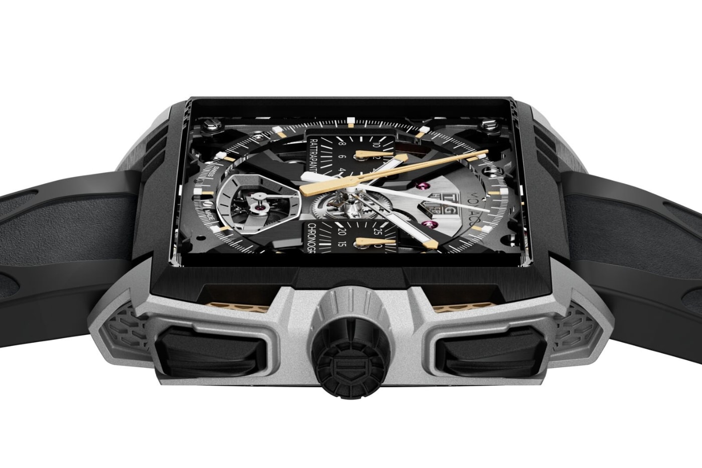 TAG Heuer Monaco Split-Seconds Chronograph Air 1 Release Info Dubai Watch Week 2025