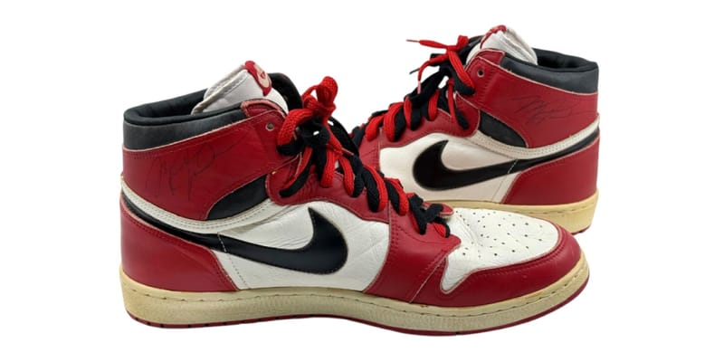 michael jordan game worn shoes for sale