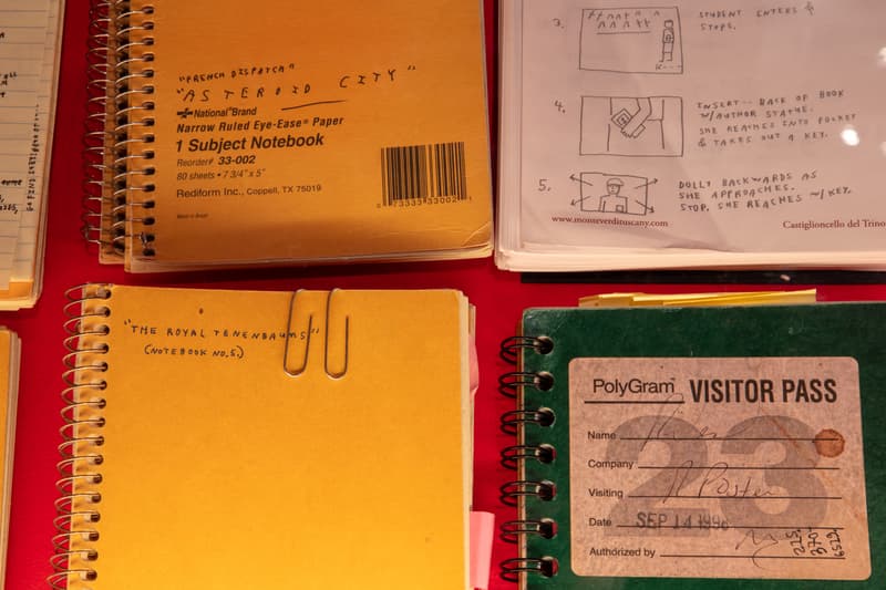 Wes Anderson The Archives exhibit london Design Museum Info announcement