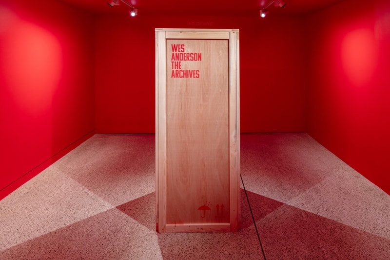 Wes Anderson The Archives exhibit london Design Museum Info announcement